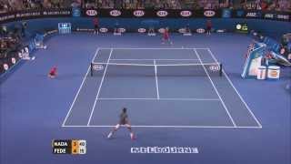 Nadal v Federer Highlights (Semifinal) | Australian Open 2014