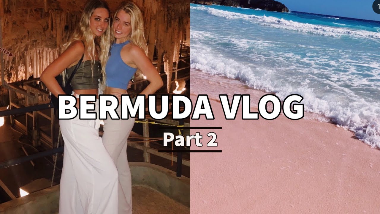 BERMUDA VLOG part two (Tobacco Bay, Crystal Caves, Coopers Island,etc)