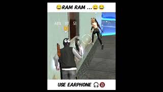 😂 Ram Ram...😀 Use Earphone 🎧 #live #freefire #subscribe #funny #freefiremax #trending
