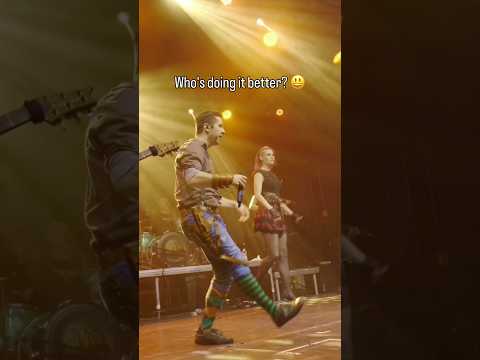 Ákos is doing better this Irish step dancing thing. clearly. Or… NOT? ????