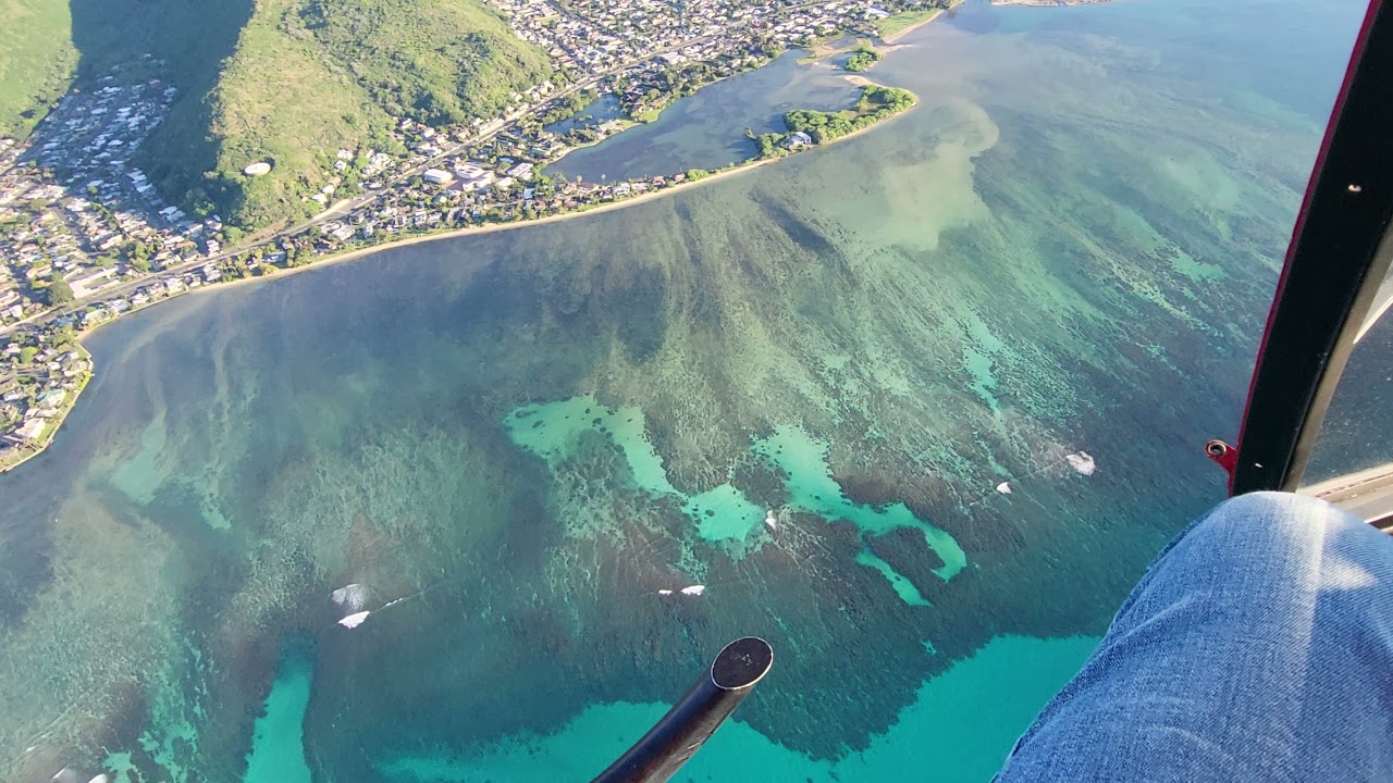 Oahu, Hawaii Helicopter tour unedited full experience. January 2022