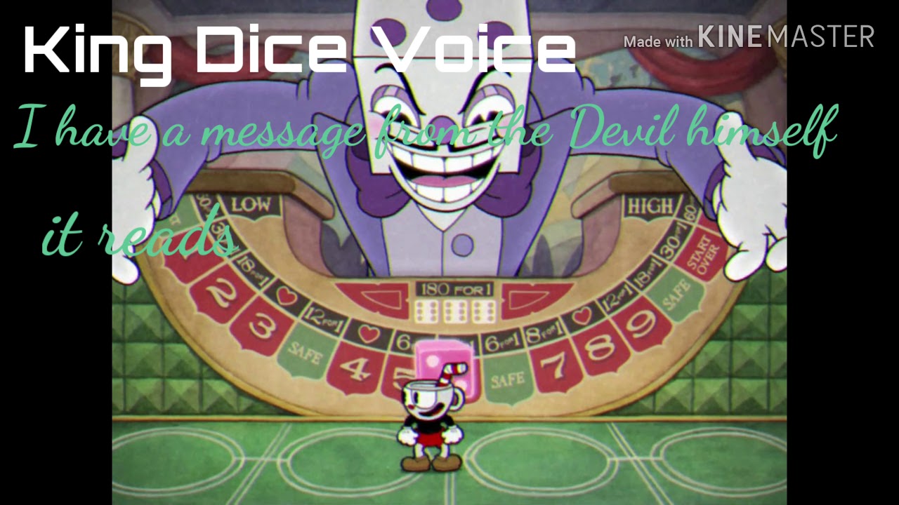 king dice cuphead song voice