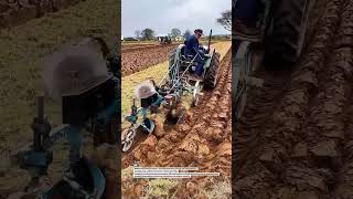 Deep Furrow Precision Plowing Machine 🚜🔥 #Farming #AgriTech #TractorPower