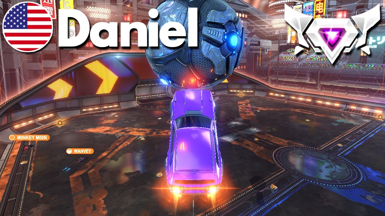 DANIEL INSANE Rocket League Gameplay (SSL 2v2) - YouTube