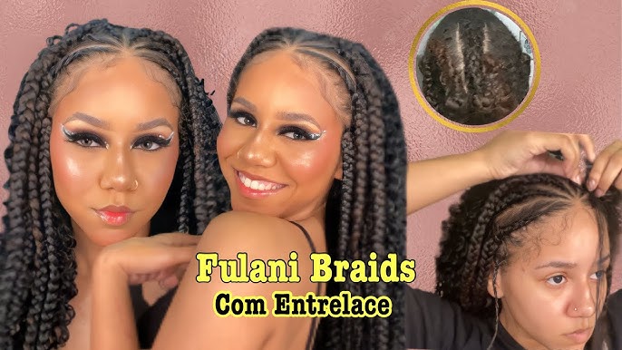 HOW TO: Braids & Beads Tutorial (Fulani style braids) 