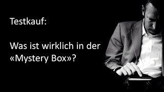 Testkauf: Was erhält man, wenn man eine Mystery Box bestellt?