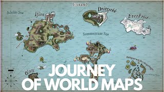 The Epic Journey of World Maps Unveiled!