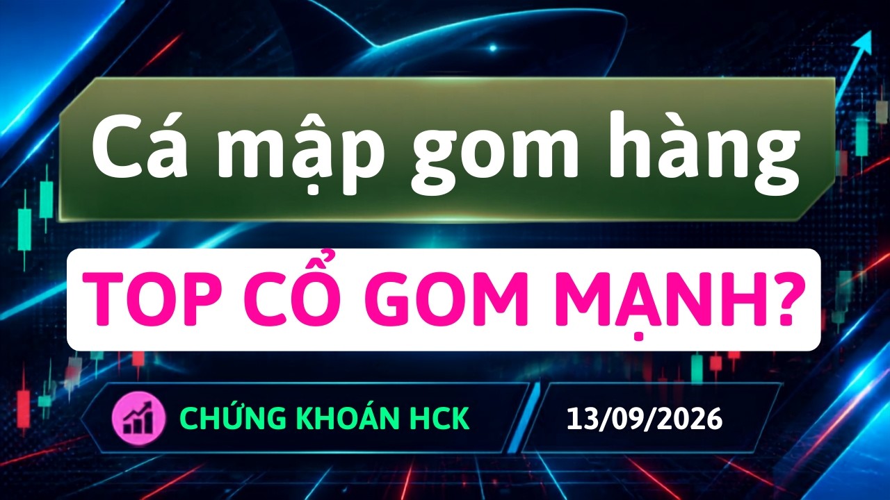 Vnindex Sóng lớn trung hạn || cá mập gom mạnh || Chứng minh hôm nay | Hải Chứng Khoán
