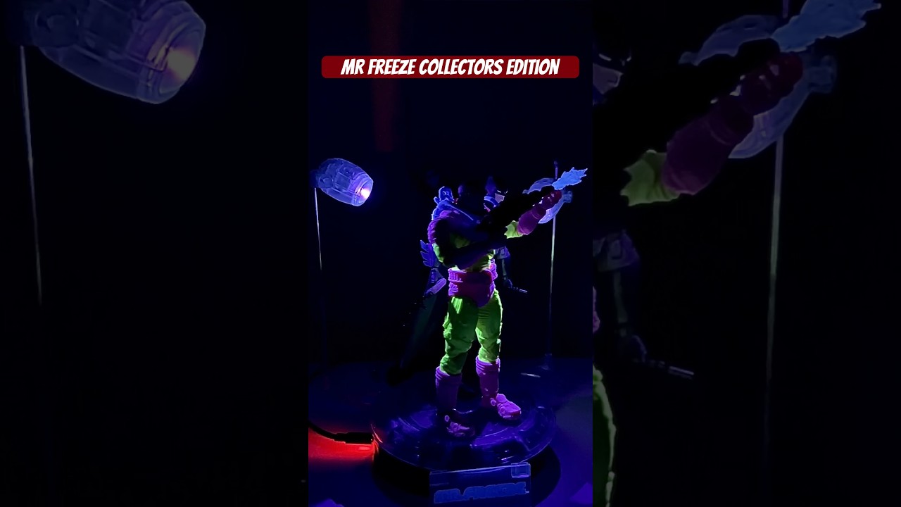 Mr Freeze Special Lightning Edition Collection Figure 