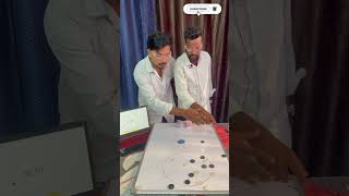 Carrom Challenge 💸 Jiski Gotti Circle Me… Paisa Uska 😎🏆 #shorts #challenge #sam24 #trending #fun