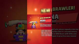 New Brawler Mina From Boombox Brawl Stars Shorts