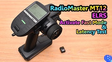 RadioMaster MT12 - How To Make It Fast & Latency Test (Beginner