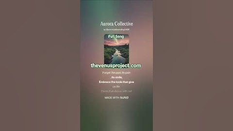 Thumbnail of Aurora Collective - Full Song #AI #Song by #Suno #lyrics by #Grok #music #newmusic