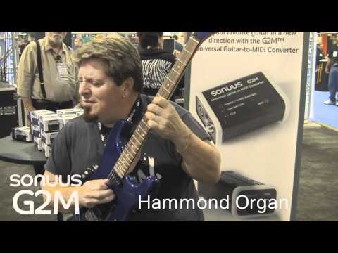 sonuus G2M V2 NAMM11 -- Dan Lawson plays saxophone...