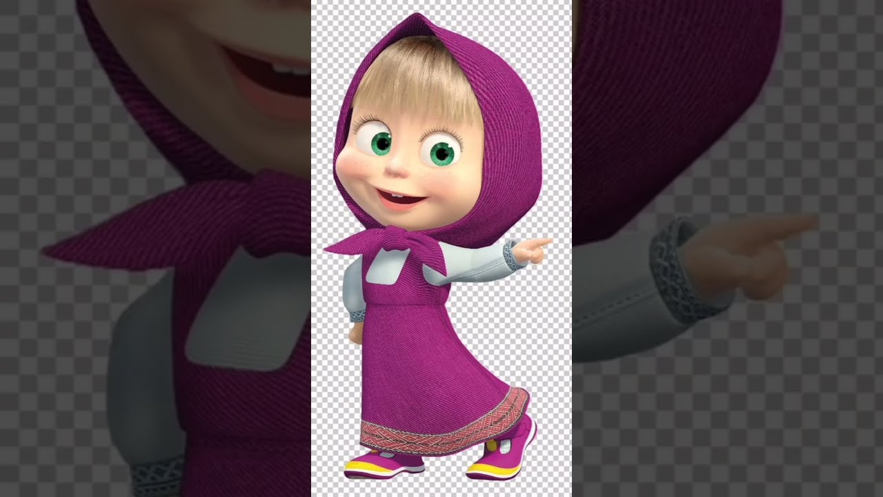 3d cartoon Masha