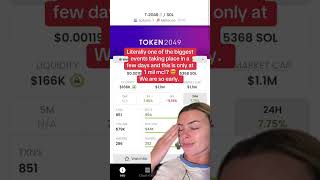 #SolanaGems"#Solana #Memecoin #TOKEN2049 #SolanaGems #LowCap #CryptoGems #Meteora #PumpFun