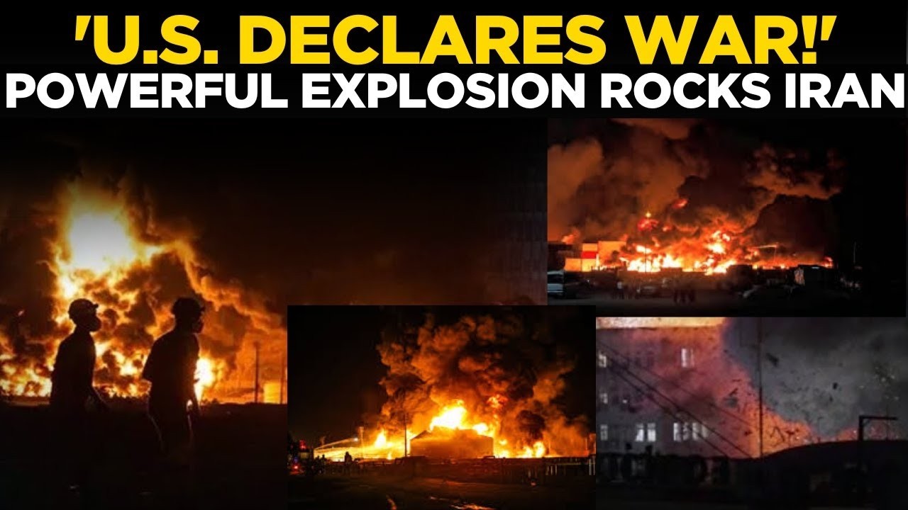 US Iran War Live : Explosion Rocks Iran’s Parchin Military Complex Amid Trump Strike Speculation