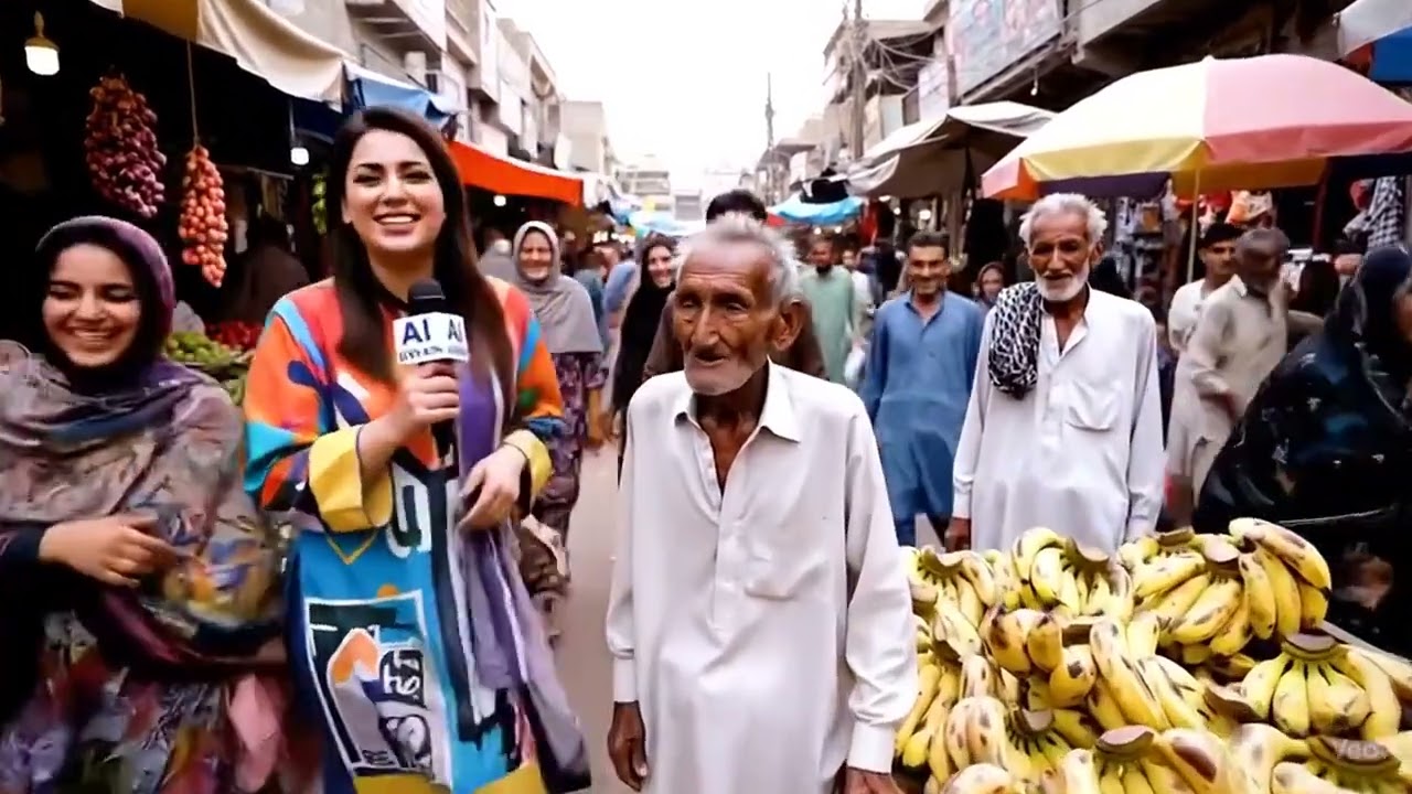 Market Vlog veo3 -Only for fun -