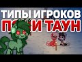 ТИПЫ ИГРОКОВ ПОНИ ТАУН 2