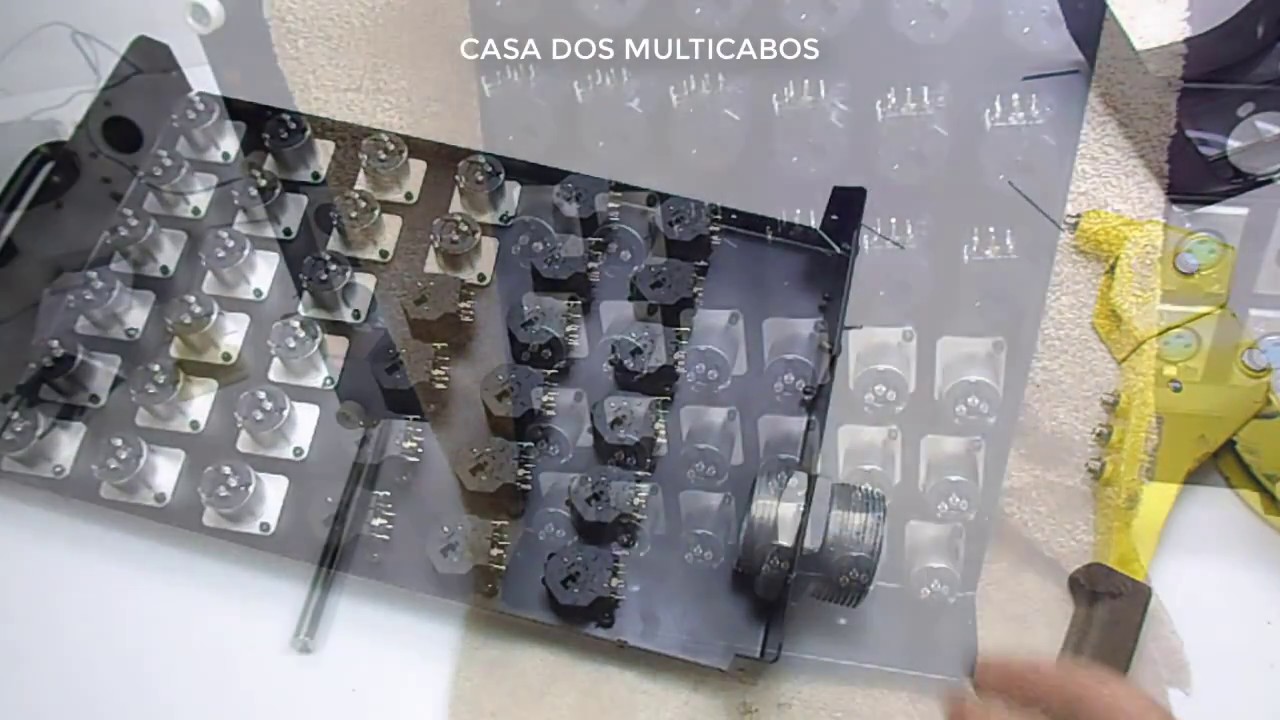 APRENDA COMO MONTA MEDUSA COM MULTICABO DE 36 VIAS PARA ÁUDIO- PARTE 2