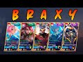 B.R.A.X.Y SQUAD = NEW META AUTO WIN RANKED!!! - MLBB