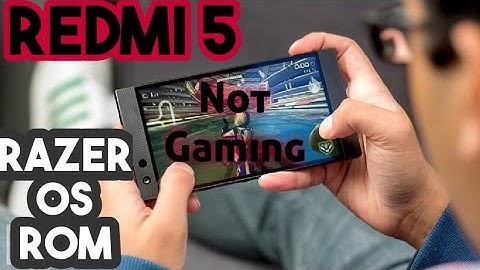 Razer Port ROM for Redmi 5 ANDROID 9 | Install Razer ui Rom in Redmi Devices | ANDROID Pie | 2020JAN