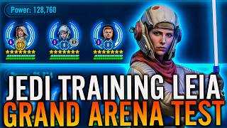 Leia (Jedi Training) Grand Arena Offense + Defense Testing - What Counters Her in 3v3? screenshot 3