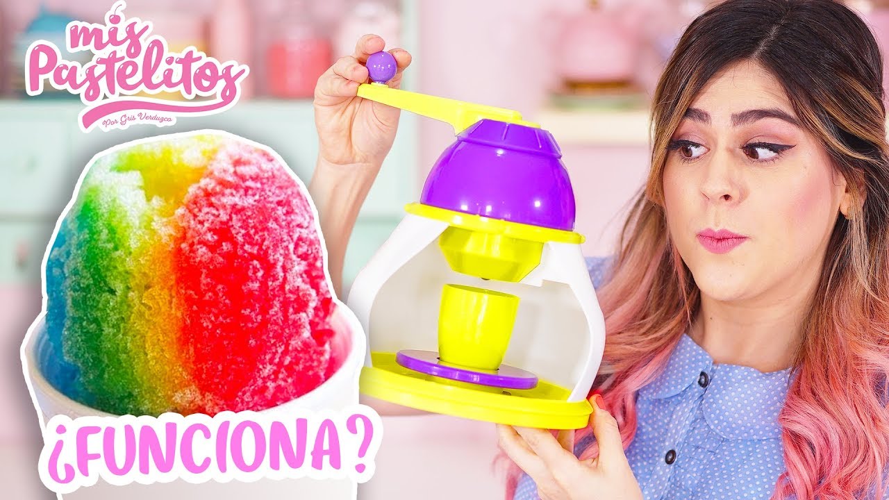 ¿RASPADO EN MÁQUINA DE JUGUETE? | MIS PASTELITOS | Mis Pastelitos