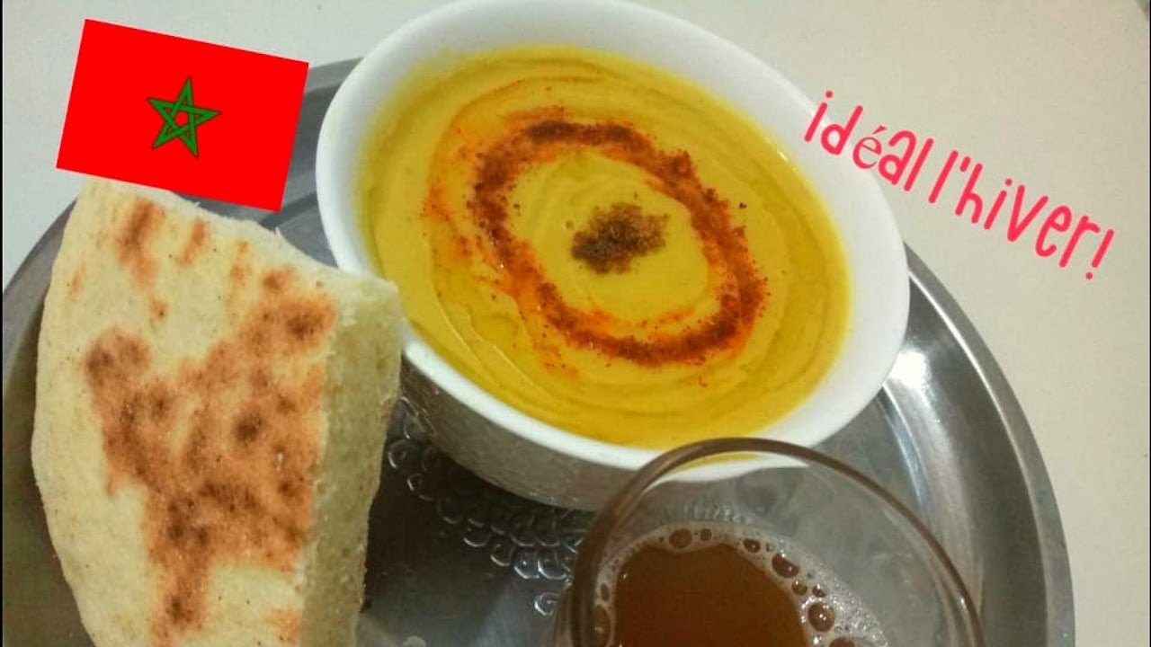 Soupe de fève à la marocaine ‹‹bissara››, facile et rapide!