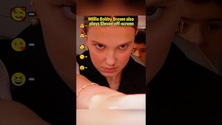 Millie Bobby Brown continues to play the role of Eleven.#MillieBobbyBrown