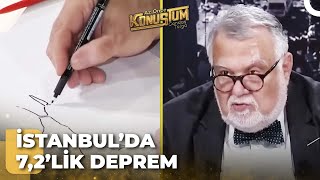 Prof. Dr. Celal Şengör, İstanbul Depremini Çizdi | Az Önce Konuştum