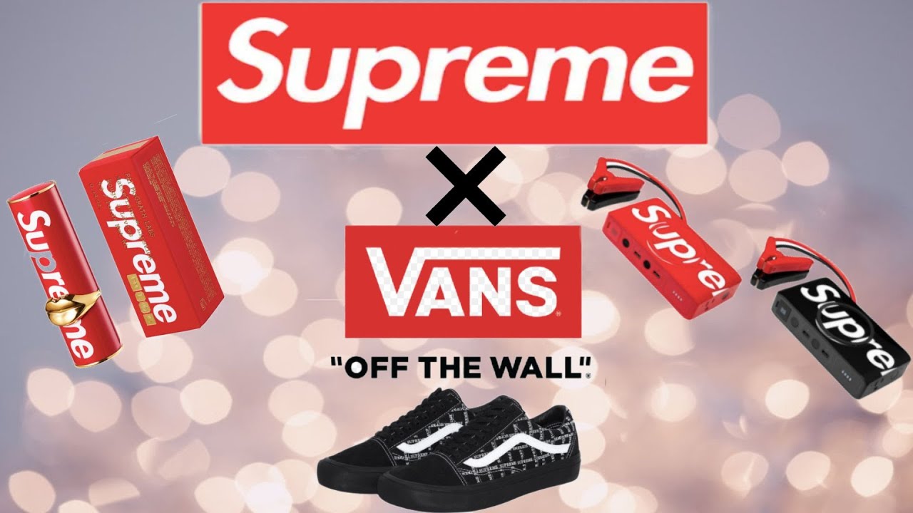 vans x supreme resale