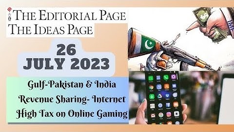 26th July 2023 | Gargi Classes The Editorials & Idea Analysis | By R.K. Lata