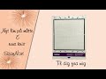 Nyt lim på måtte og rens kniv, ScanNcut tutorial på dansk