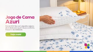 Conheça O Jogo De Cama Azuri Da Kacyumara Ponto Do Enxoval