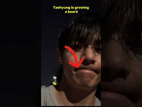 مظهر اللحية الجديد لكيم تايهيونغ ترقية جمالية أم أزمة منتصف العمر