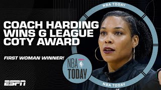 Congratulations Lindsey Harding, NBA G League Coach of the Year! | NBA Today