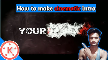 How to make cinematic intro in kinemaster, how to make fire intro on your mobile,jm creation