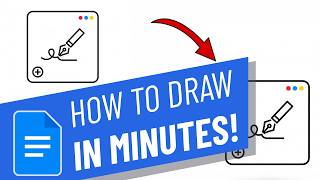 How to DRAW on Google Docs in MINUTES!