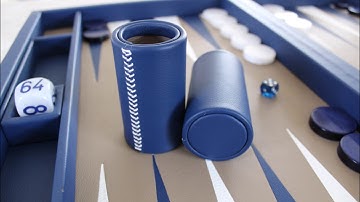 Leather Backgammon Board