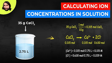 Calculating Ion Concentrations in Solution