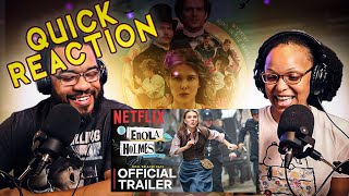 Enola Holmes 2 | Official Trailer: Part 1 | Netflix - QUICK REACTION!!
