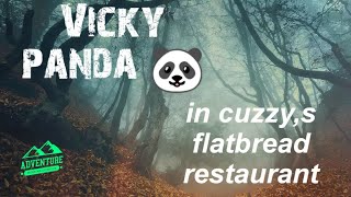 Vicky panda🐼recommend🍕( cuzzy,s flatbread)  pizza restaurant DHA Lahore#foryou #shortfeed#shortvideo