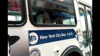 NYCT Bus New Flyer Bus D60HF 5537 and 5410 Route M101 LTD and M102