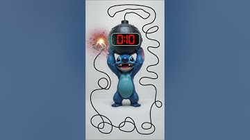 10 Second Timer Bomb - STITCH