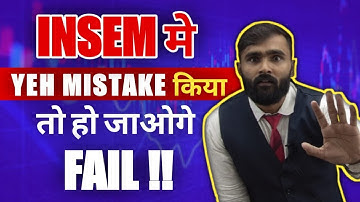 INSEM मे YEH MISTAKE किया तो हो जाओगे FAIL!! |ENGINEERING|PRADEEP GIRI SIR