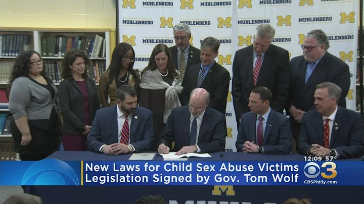 Pennsylvania Gov. Tom Wolf Signs Legislation To End Time Limits For Future Child Sex Abuse Charges