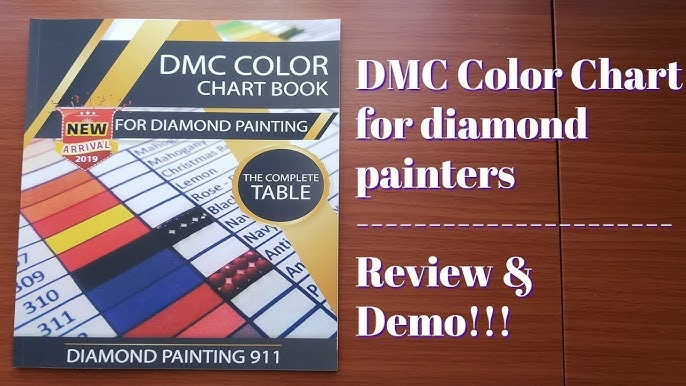 Diamond Painting Colour Chart and Log Book: DMC Colour Chart and Diamond Painting Log Book, Journal, Organiser with Drills Inventory System. Record All Your Art Work in One Place. [Book]