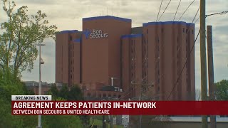 Bon Secours, UnitedHealthcare reach agreement to keep patients in-network