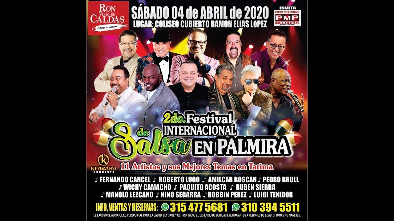 2do Festival Internacional de la Salsa Palmira YouTube
